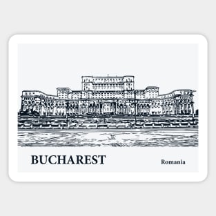 Bucharest - Romania Sticker